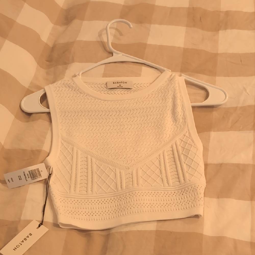 Aritzia Babaton Pointelle Top